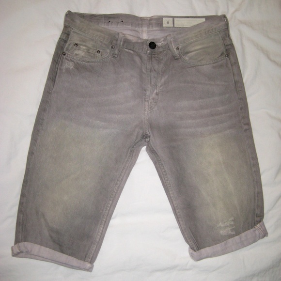 ALLSAINTS "Dun Damascus" Slim Shorts